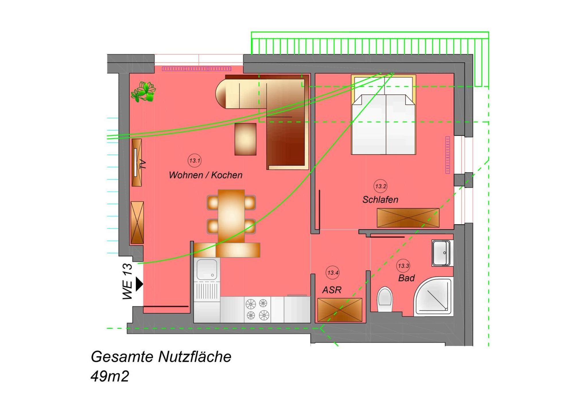 Traumhaftes Appartement - Odins Blick Wohnung 13 , Sauna Und Privatstrand, Blick Zur Ostsee Лоббе Екстер'єр фото